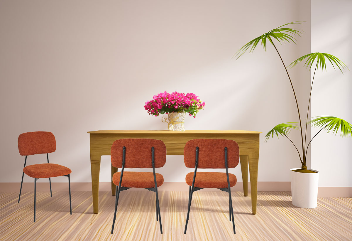 Η καρέκλα Hazel τοποθετημένη σε ένα χώρο σαλονιού